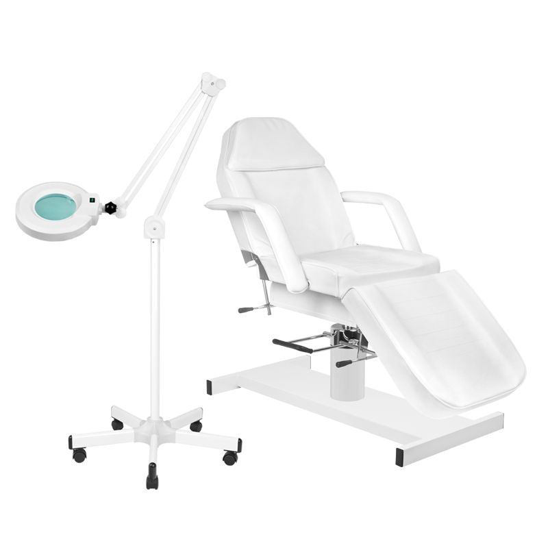 Set of armchair 210 + led magnifier lamp s5