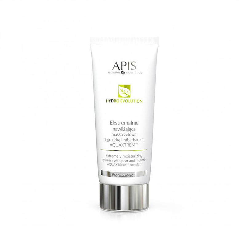 Apis Hydro Evolution erittäin kosteuttava geelinaamio päärynällä ja raparperilla, aquaxtrem™ 200 ml