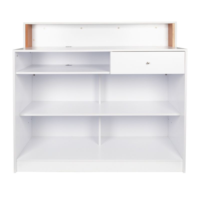 Gabbiano reception pearl white