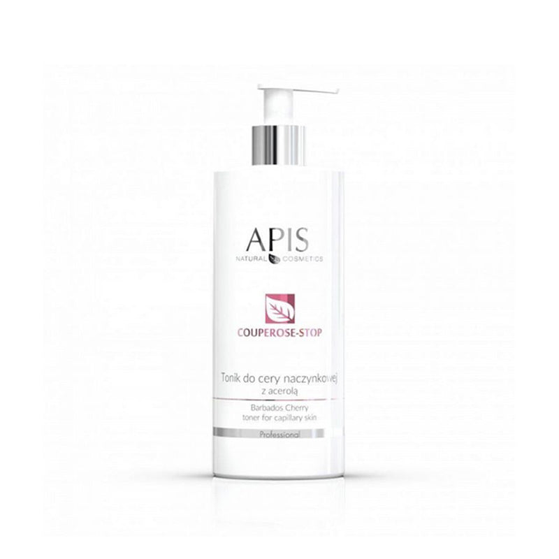 Apis couperose stop, acerolaa sisältävä kasvovesi couperosa-iholle, 500 ml