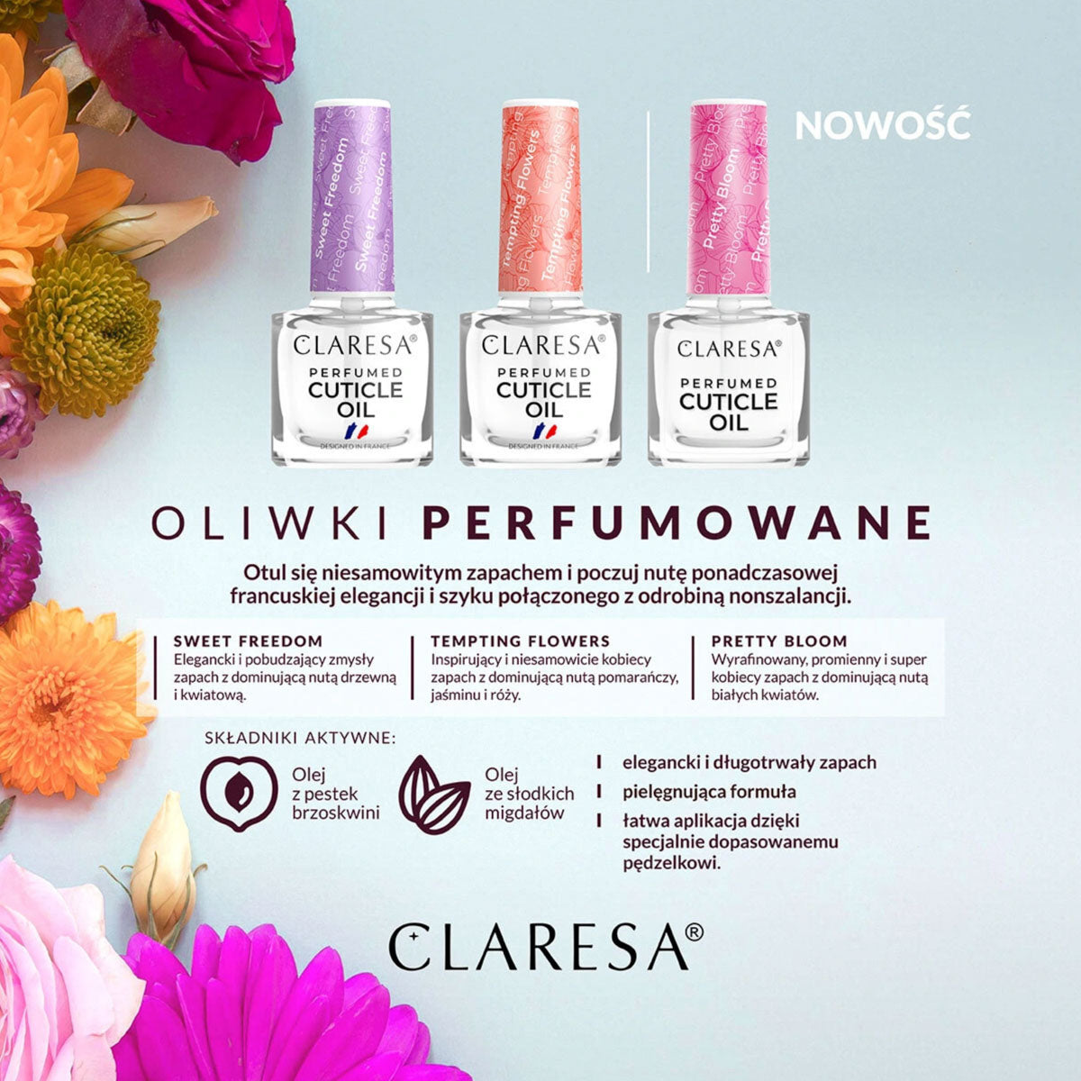 CLARESA Pretty Bloom -tuoksuöljy 5ml