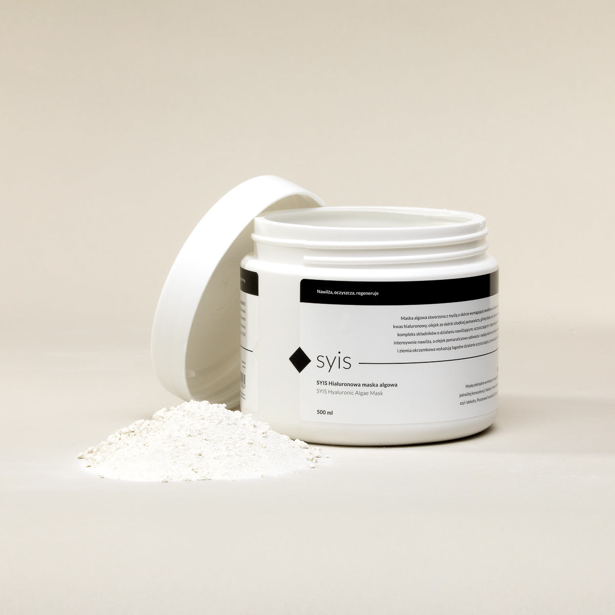 Syis Hyaluronic Algae Mask 500 ml
