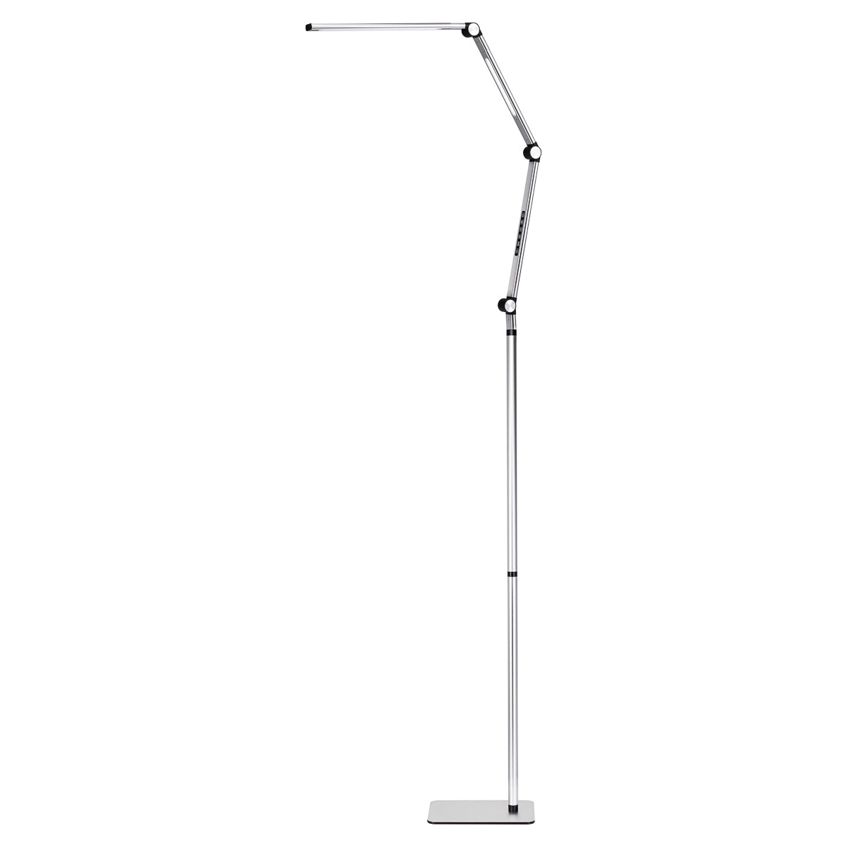 LED-hoitolamppu Yoga 22W – hopeanvärinen