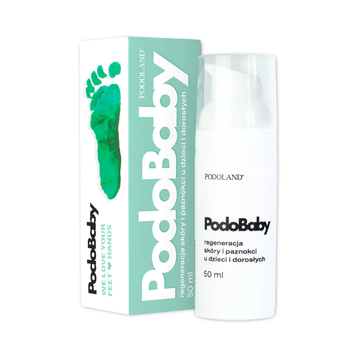 Podoland PodoBaby ihon ja kynsien uudistaja lapsille ja aikuisille 50ml