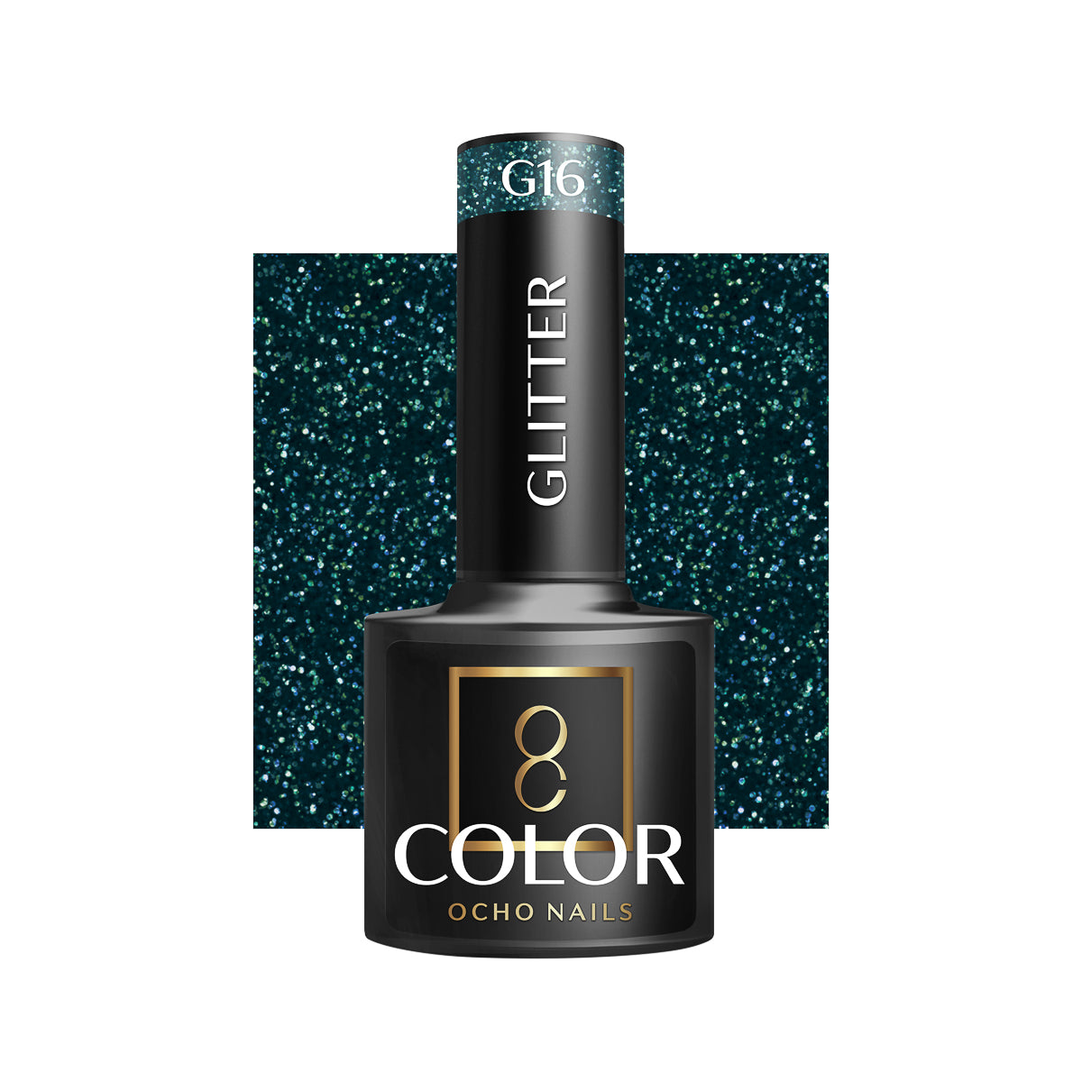 OCHO NAILS Hybridilakka Glitter G16 – 5 g