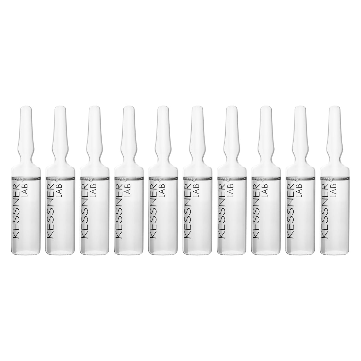 Premium päänhierontaharja ja Kessner Lab Moisturizing ampullit -setti