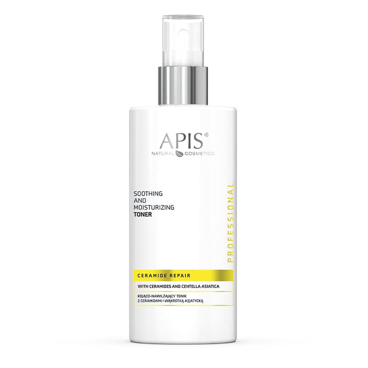 Apis CERAMIDE REPAIR Rauhoittava ja kosteuttava kasvovesi keramideilla ja Centella Asiaticalla 300 ml