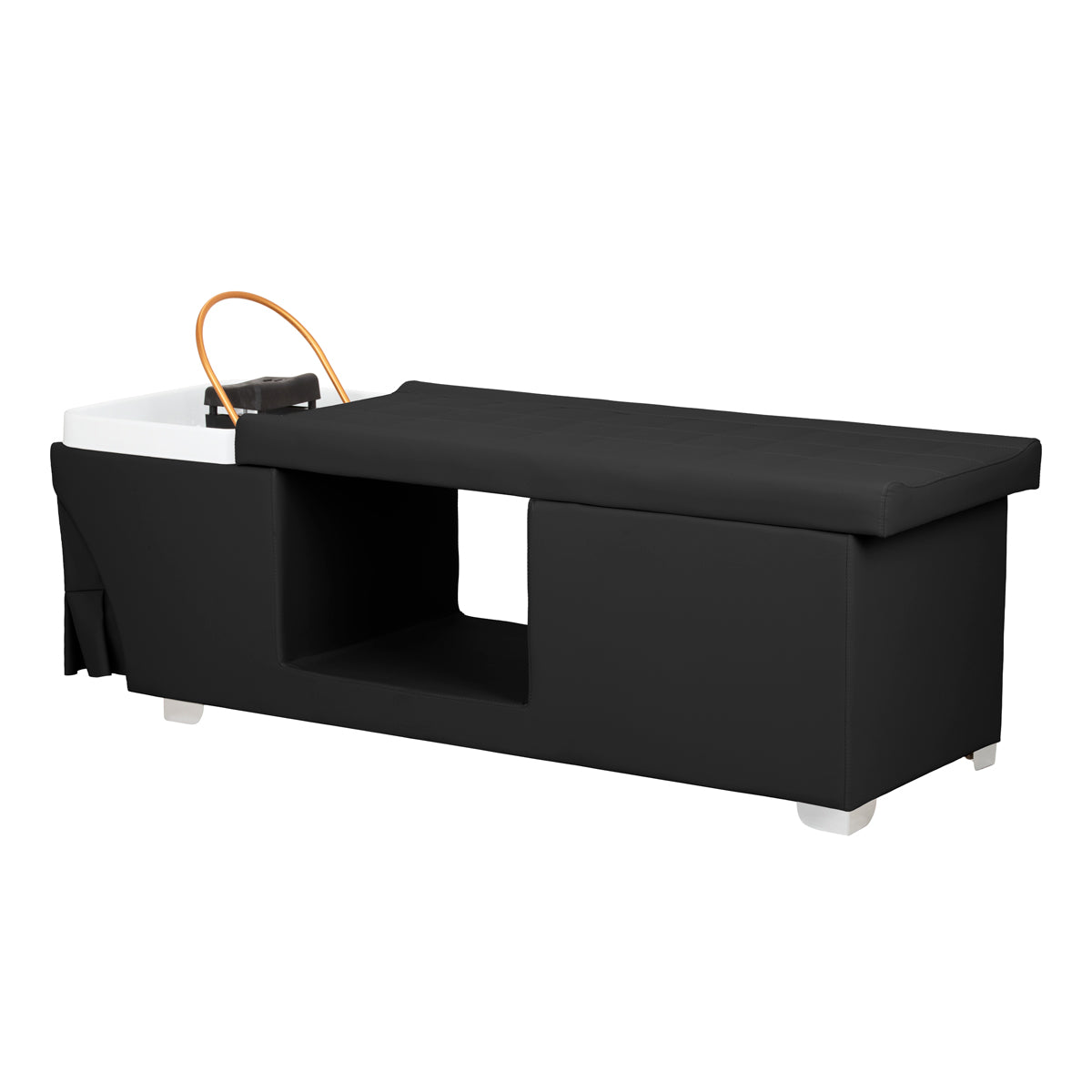 Gabbiano Head Spa Maldives hair washing bed black