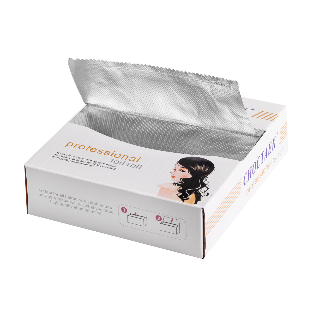 Hairdressing foil in sheets