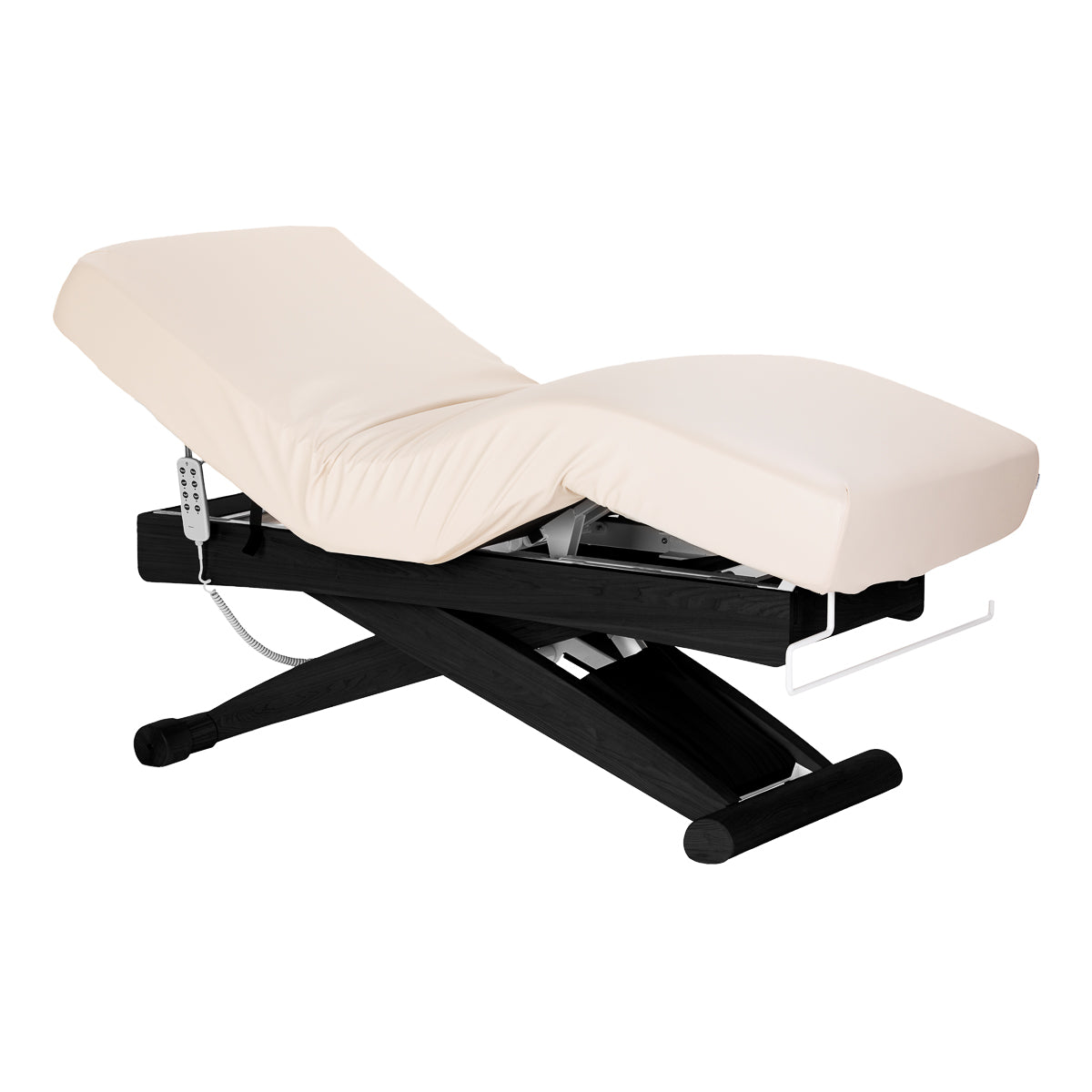 SILLON Siesta hoitotuoli SPA, kermi mustalla pohjalla