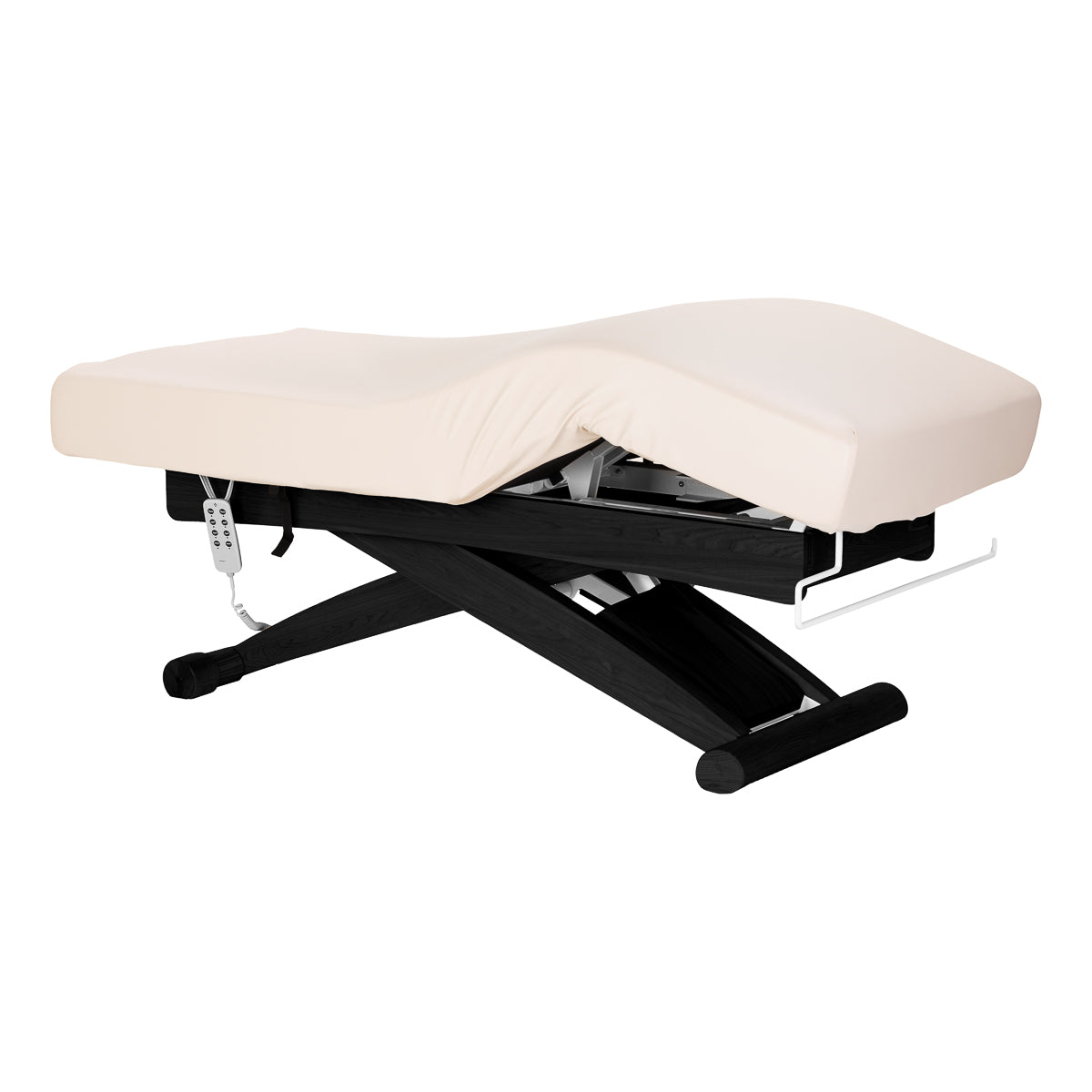 SILLON Siesta hoitotuoli SPA, kermi mustalla pohjalla