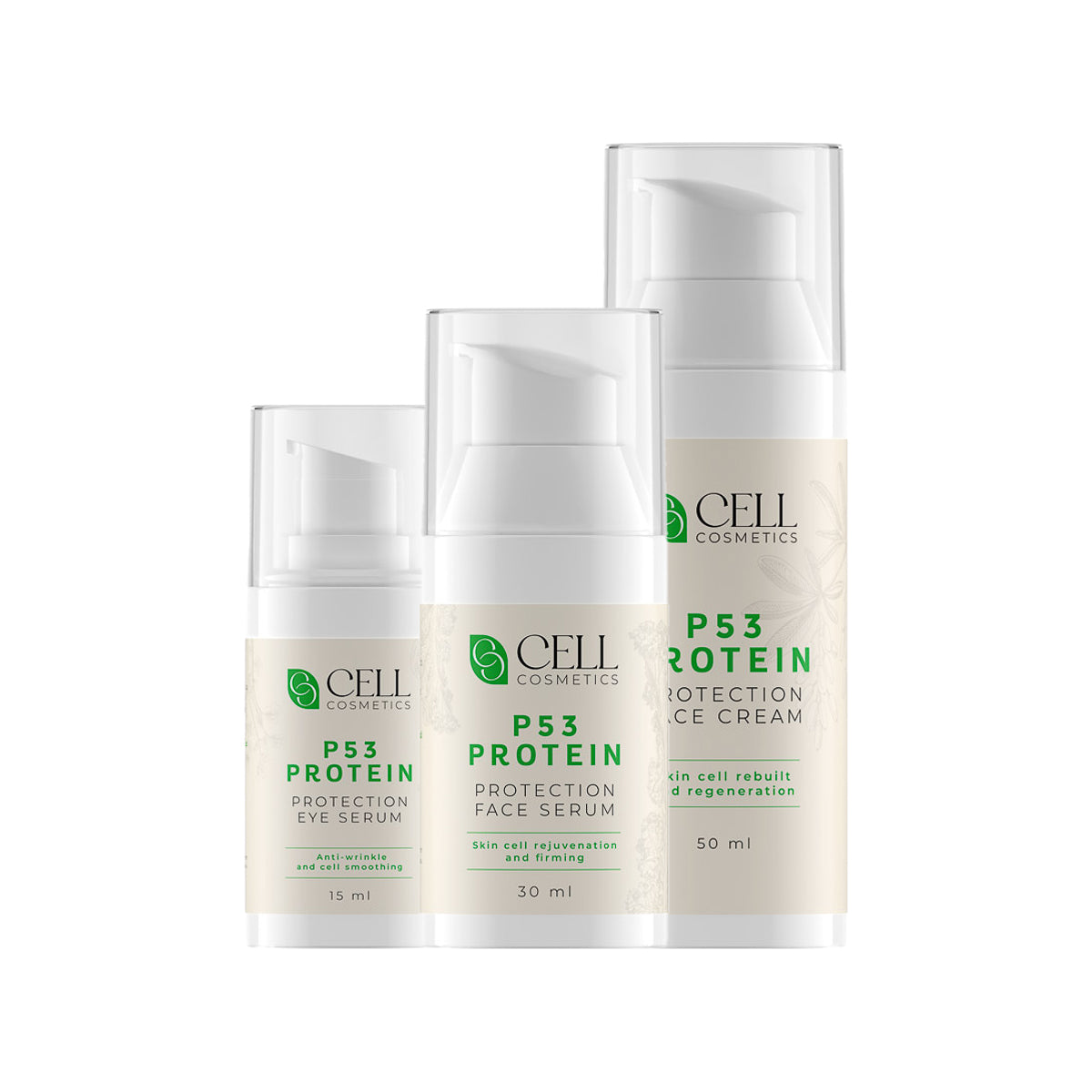 CELL COSMETICS Face Serum – P53 Protein 30 ml
