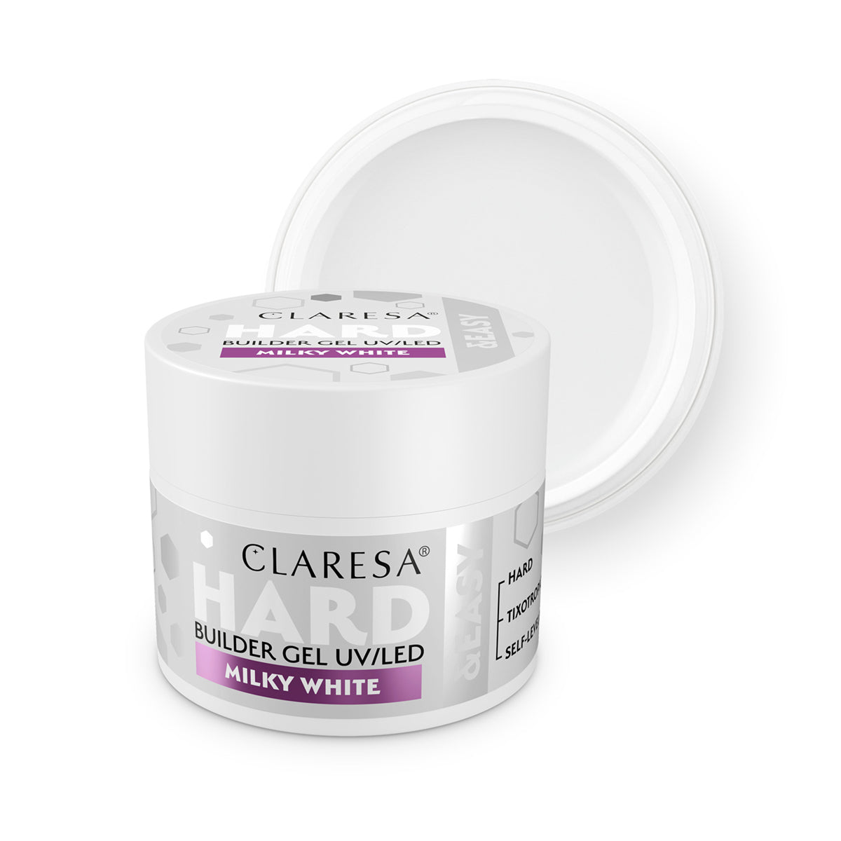 CLARESA HARD&EASY BUILDER GEL MILKY WHITE 12g