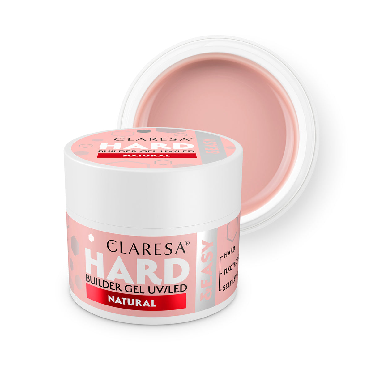 Claresa HARD&EASY BUILDER geeli NATURAL 45g