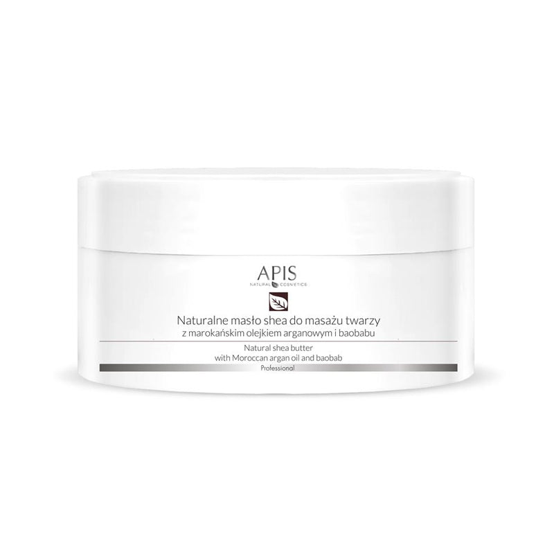 Apis luonnollinen sheavoi arganöljyllä kasvojen hierontaan 100g