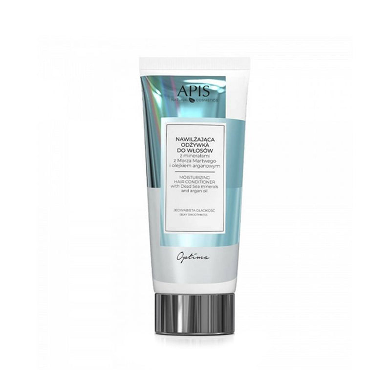 Apis Optima, kosteuttava hiustenhoitoaine Kuolleenmeren mineraaleilla ja arganöljyllä, 200 ml