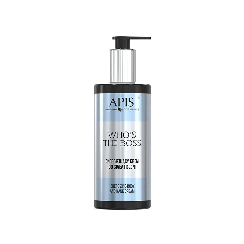 Apis Who's the Boss energisoiva vartalo- ja käsivoide, 300ml