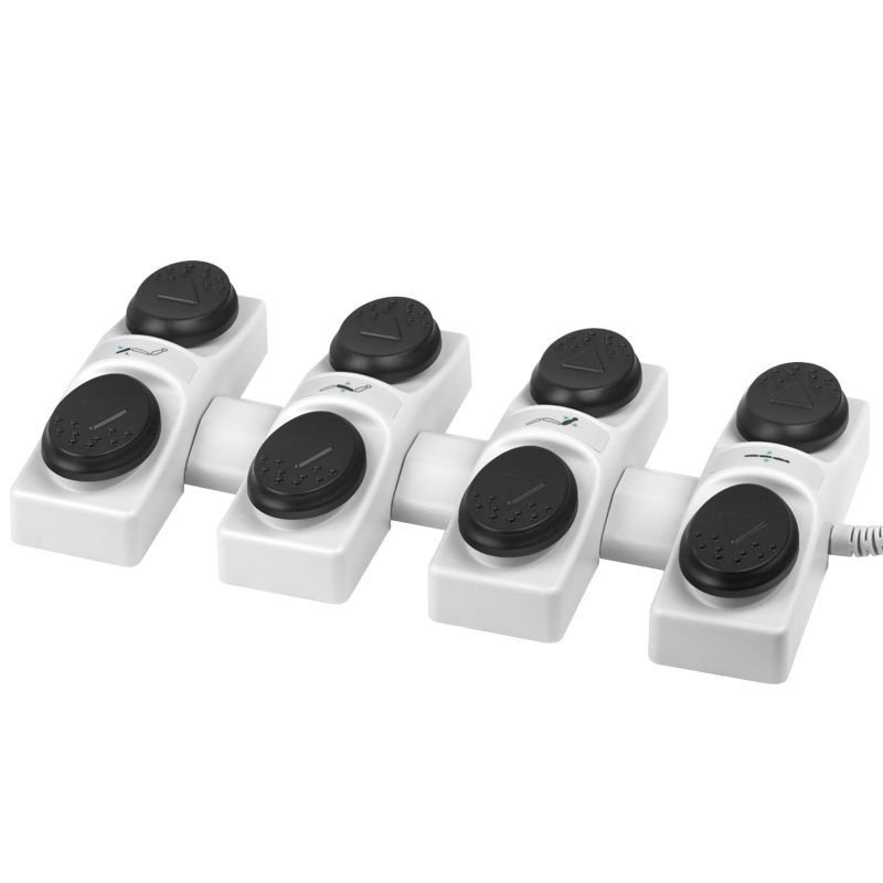 JALKAOHJAIN AZZURRO-TUOLILLE, 4 MOOTTORIA JA LÄMMITYS