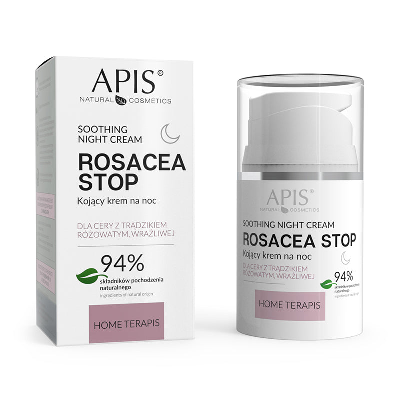 APIS ROSACEA- STOP Rauhoittava yövoide 50 ml