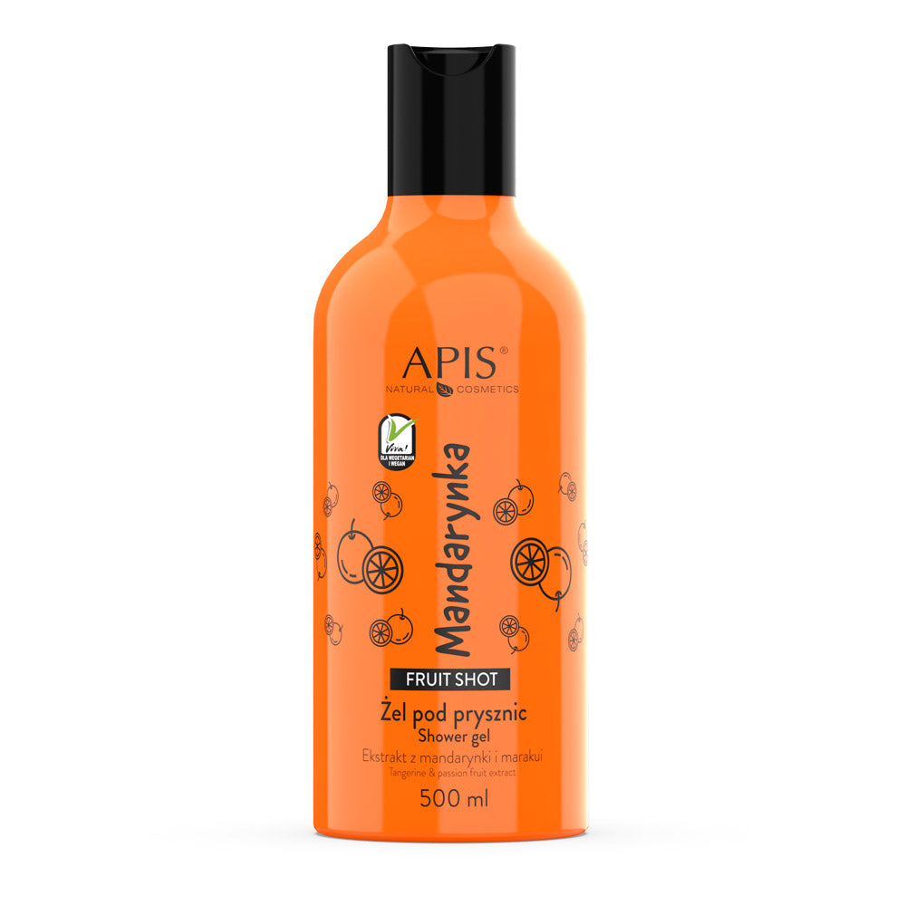 APIS Fruit Shot, Mandariini Suihkugeeli 500 ml