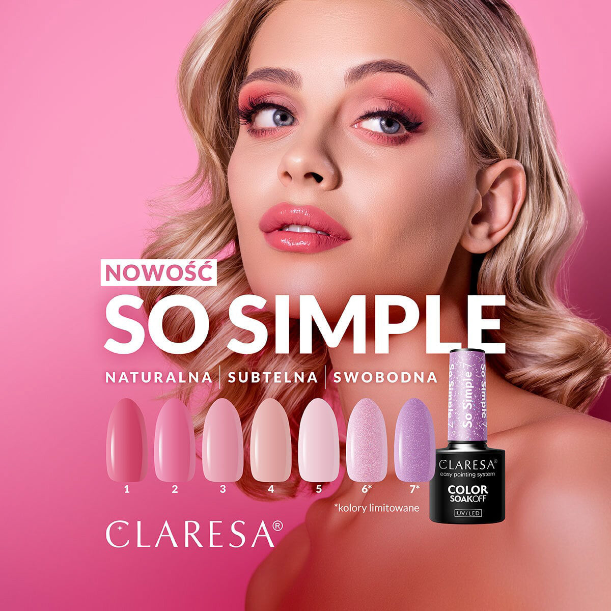 CLARESA Hybrid Polish So simple 5- 5g